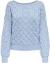 Only Gebreide pullover met broderie anglaise model 'Brynn life' - Thumbnail 1