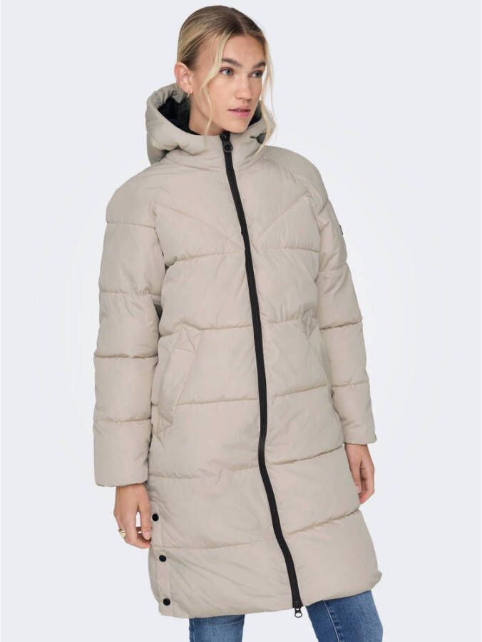 Only Gewatteerde jas ONLAMANDA LONG PUFFER COAT
