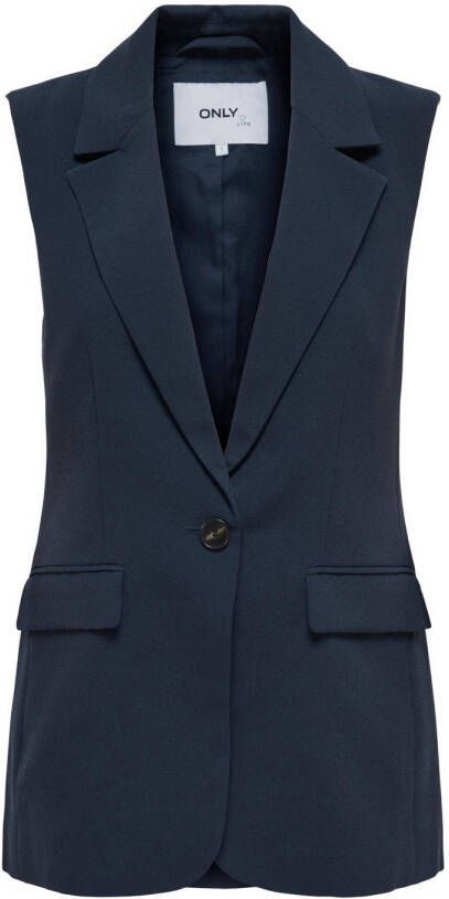 ONLY gilet ONLGRY donkerblauw