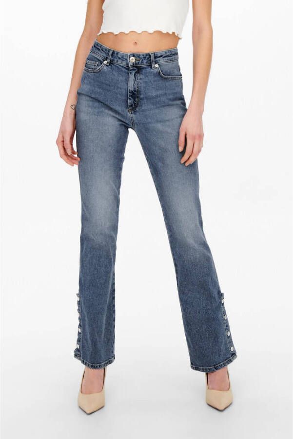 ONLY high waist flared jeans ONLHAILEY light blue denim