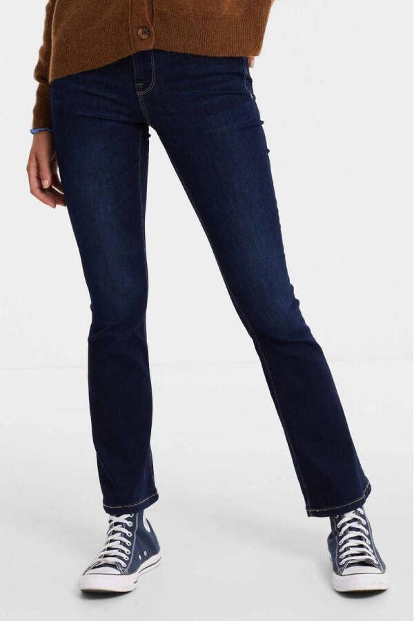 ONLY high waist flared jeans ONLPAOLA dark denim
