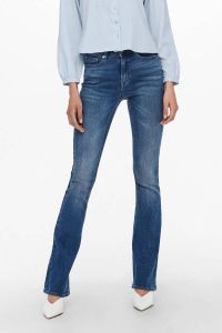 ONLY high waist flared jeans ONLPAOLA medium blue denim