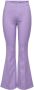 Only Lila Wijde Broek Lente Zomer Collectie Purple Dames - Thumbnail 1