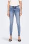 Only Ankle jeans ONLBLUSH MID SK ANK RAW DNM REA694 NOOS - Thumbnail 1