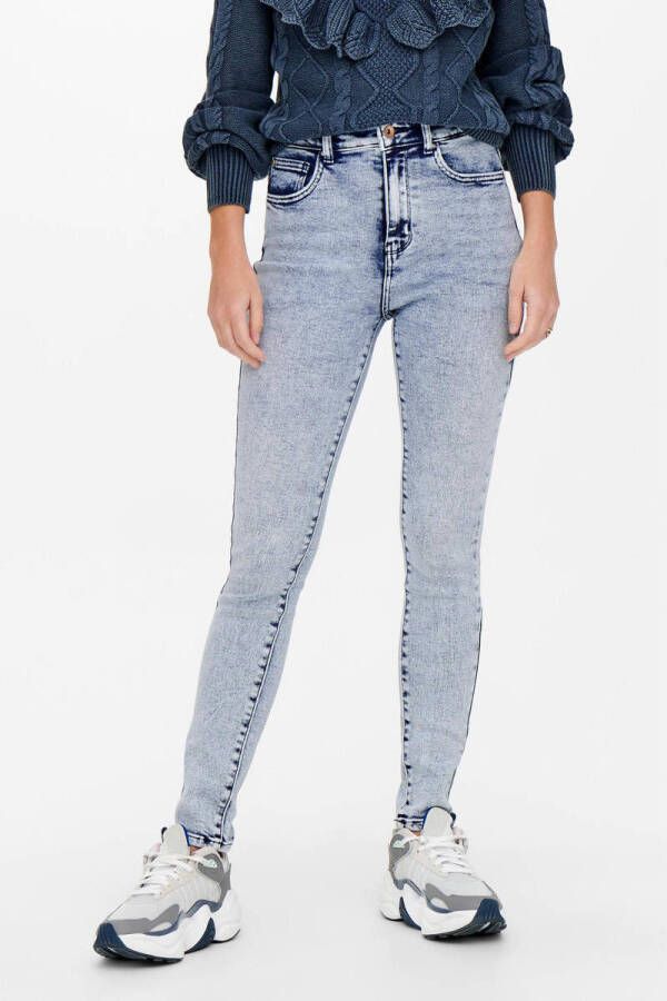 Only Skinny fit high waist jeans met stretch model 'Mila'