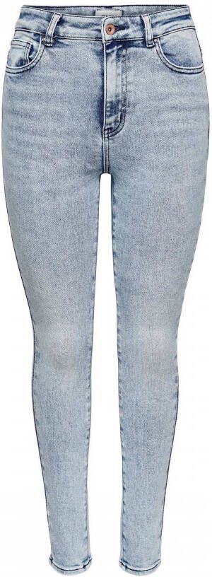 Only Skinny fit high waist jeans met stretch model 'Mila'