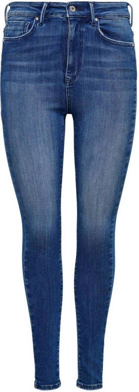 ONLY high waist skinny jeans ONLMILA medium blue