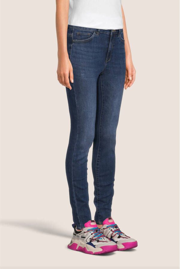 ONLY high waist skinny jeans ONLROSE medium blue denim - Foto 1