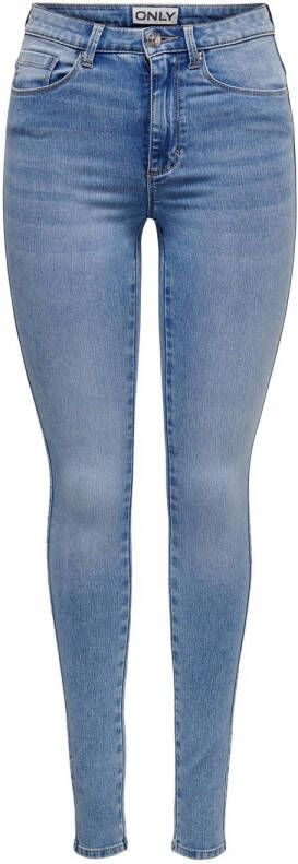 ONLY high waist skinny jeans ONLROYAL light blue denim