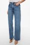 Only High-waist jeans ONLMADISON BLUSH HW WIDE DNM CRO371 NOOS - Thumbnail 1