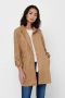 Only Beige Effen Damesjas Voorzakken Beige Dames - Thumbnail 1
