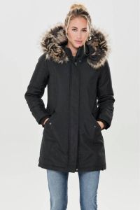 Only Okaty Parka Coat CC OTW Black | Freewear Zwart Dames