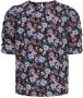 Only KIDS GIRL gebloemde top KONSELMA multi Meisjes Polyester Ronde hals 158 - Thumbnail 1