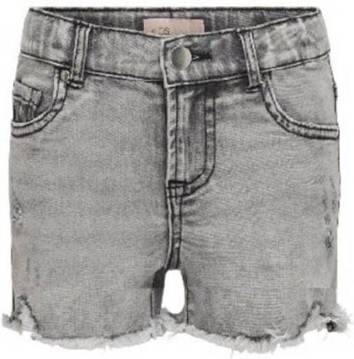ONLY KIDS jeans short KONBLUSH grijs stonewashed