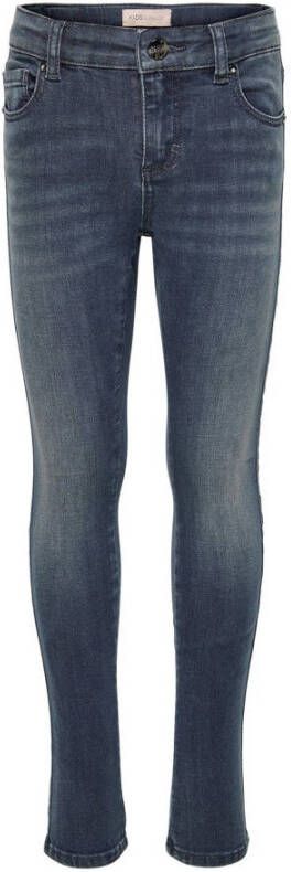 Only KIDS GIRL skinny jeans KOGRACHEL blue black denim Blauw Meisjes Stretchdenim 146