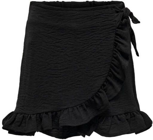 Only KIDS GIRL skort KOGMETTE zwart Rok Meisjes Polyester Effen 158