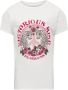 Only KIDS GIRL T-shirt KOGLUCY FIT met printopdruk wit Meisjes Katoen Ronde hals 110 116 - Thumbnail 1