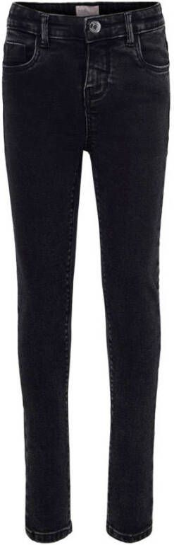 ONLY KIDS high waist slim fit jeans KONPAOLA dark grey denim
