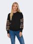 ONLY MATERNITY gebloemde zwangerschapssweater OLMBROOKE zwart Trui Bloemen XXL - Thumbnail 1