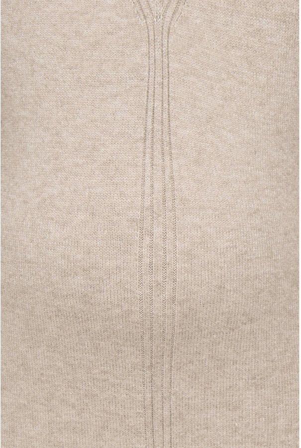 ONLY MATERNITY gebreide zwangerschapscoljurk beige - Foto 2