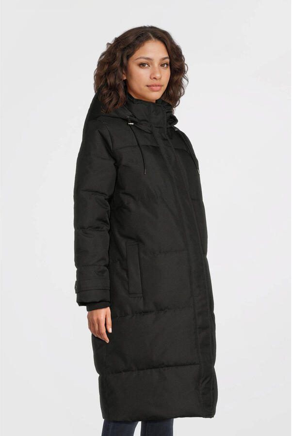 ONLY MATERNITY gewatteerde zwangerschapsjas winter OLMIRENE groen Dames Polyester Capuchon XXL - Foto 2