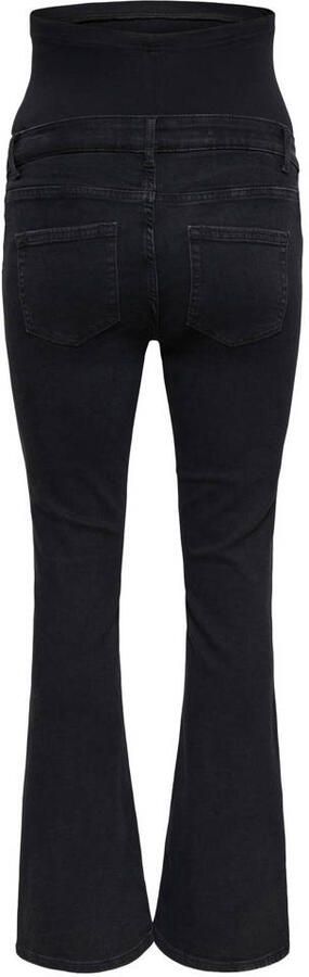 ONLY MATERNITY high waist zwangerschaps flared jeans black denim met glitter - Foto 2