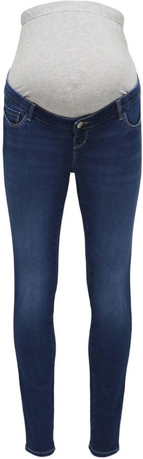 ONLY MATERNITY high waist zwangerschapskleding skinny jeans medium blue denim - Foto 3