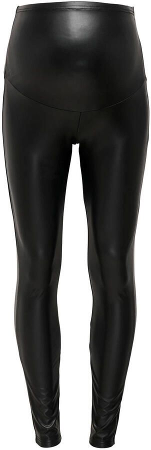 ONLY MATERNITY low waist slim fit zwangerschapslegging OLMCOOL zwart - Foto 3