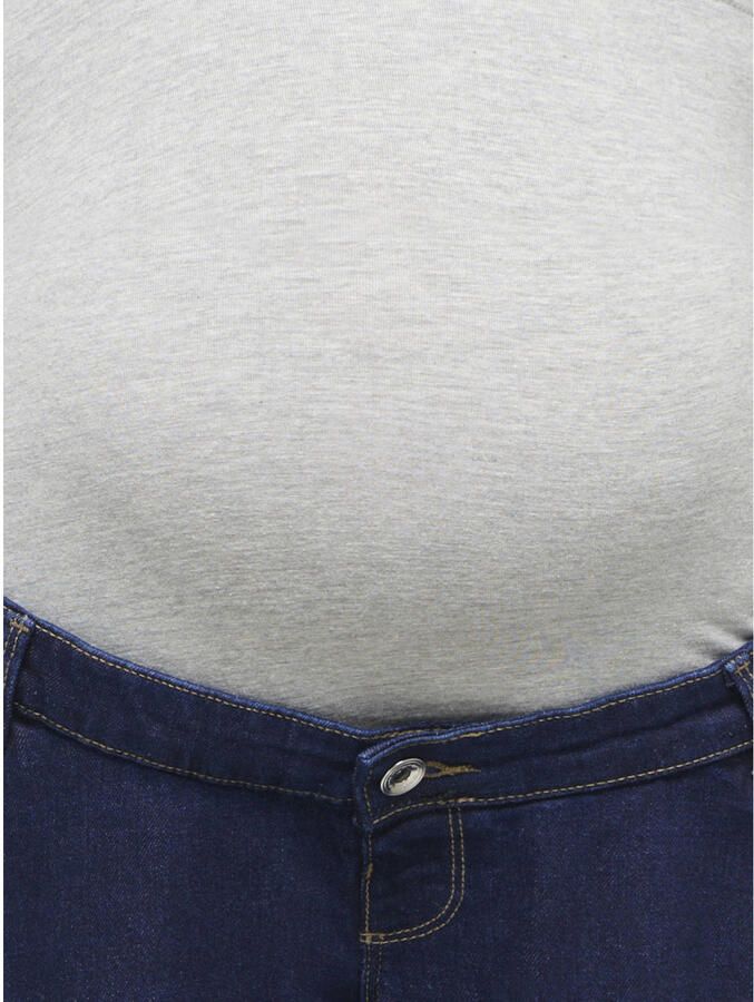 ONLY MATERNITY low waist zwangerschaps wide leg jeans dark blue denim - Foto 2