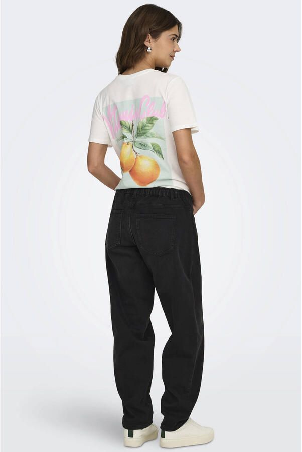 ONLY MATERNITY Olmluma low waist zwangerschaps straight leg jeans black denim - Foto 2