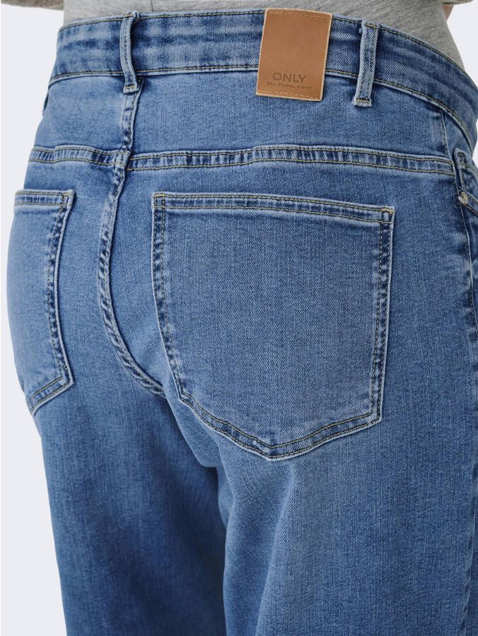 ONLY MATERNITY OLMMADISON wide leg zwangerschaps jeans middelblauw - Foto 2