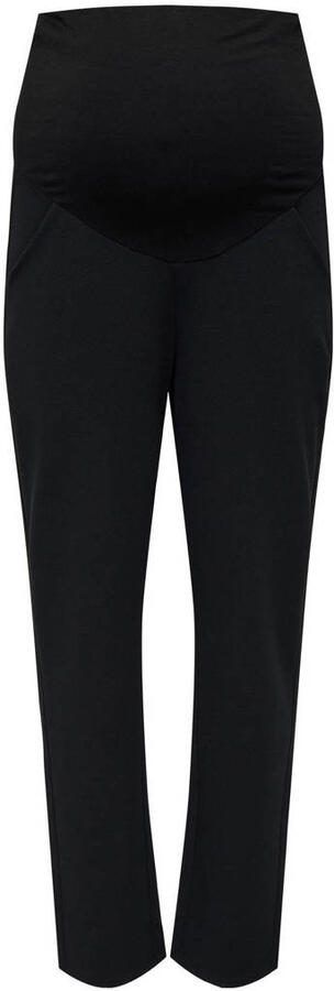 ONLY MATERNITY regular high waist zwangerschaps casual broek zwart - Foto 3