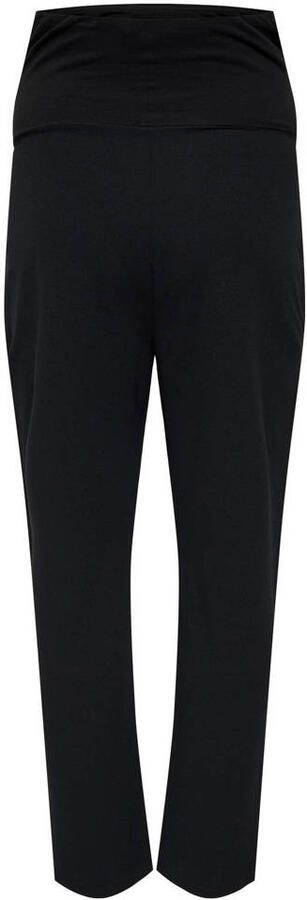 ONLY MATERNITY regular high waist zwangerschaps casual broek zwart - Foto 2