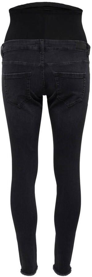 ONLY MATERNITY skinny zwangerschaps jegging OLMBLUSH washed black Jeans Zwart Dames Stretchdenim XL-32