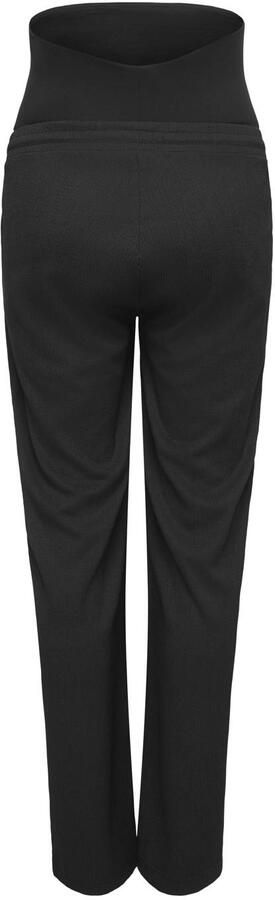 ONLY MATERNITY straight high waist zwangerschaps casual broek zwart - Foto 2