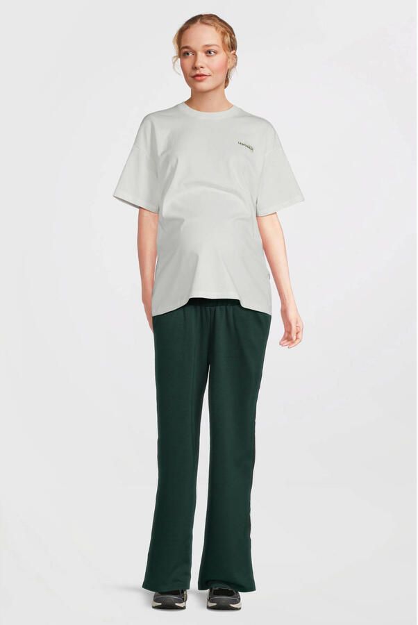 ONLY MATERNITY straight regular waist zwangerschaps casual broek groen - Foto 2