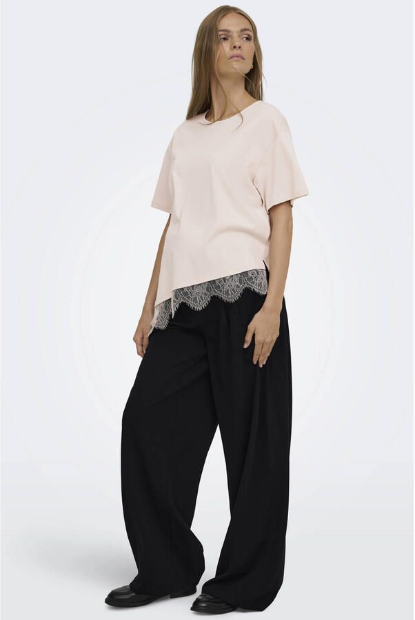 ONLY MATERNITY wide leg zwangerschapsbroek zwart
