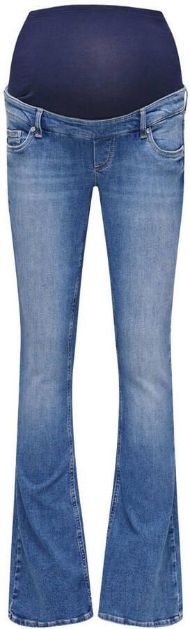 ONLY MATERNITY zwangerschaps high waist flared jeans medium blue denim - Foto 2