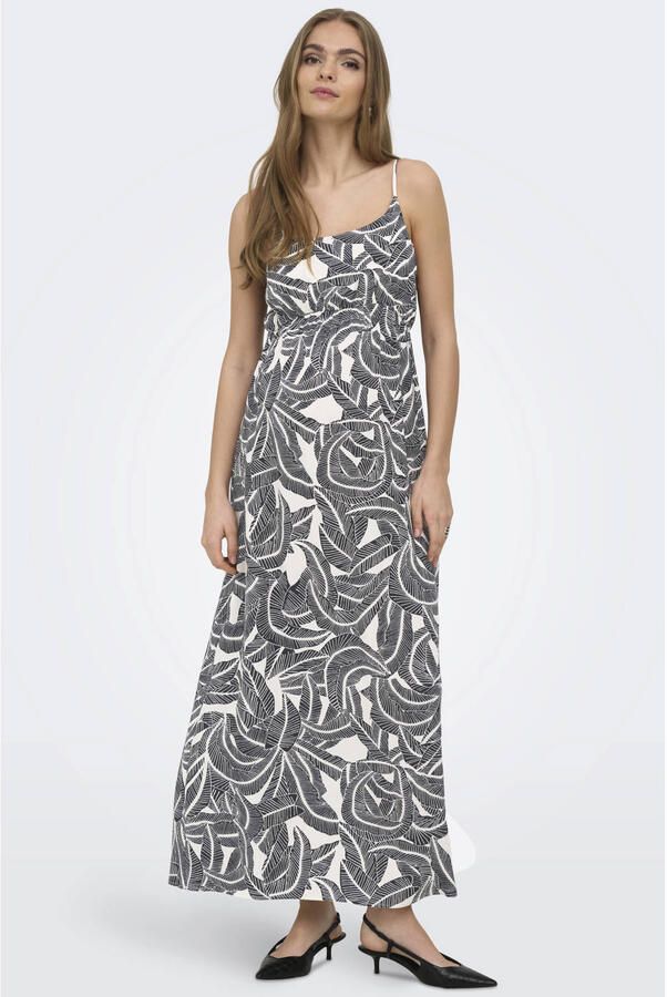 ONLY MATERNITY zwangerschaps maxi jurk antraciet