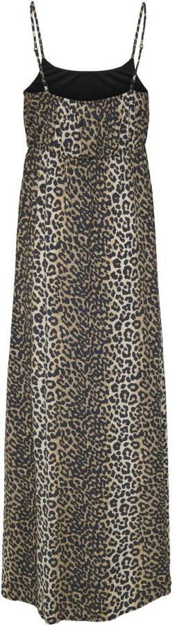 ONLY MATERNITY zwangerschaps maxi jurk lichtbruin