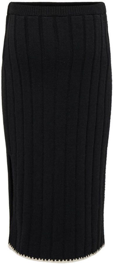ONLY MATERNITY zwangerschaps midi rok zwart