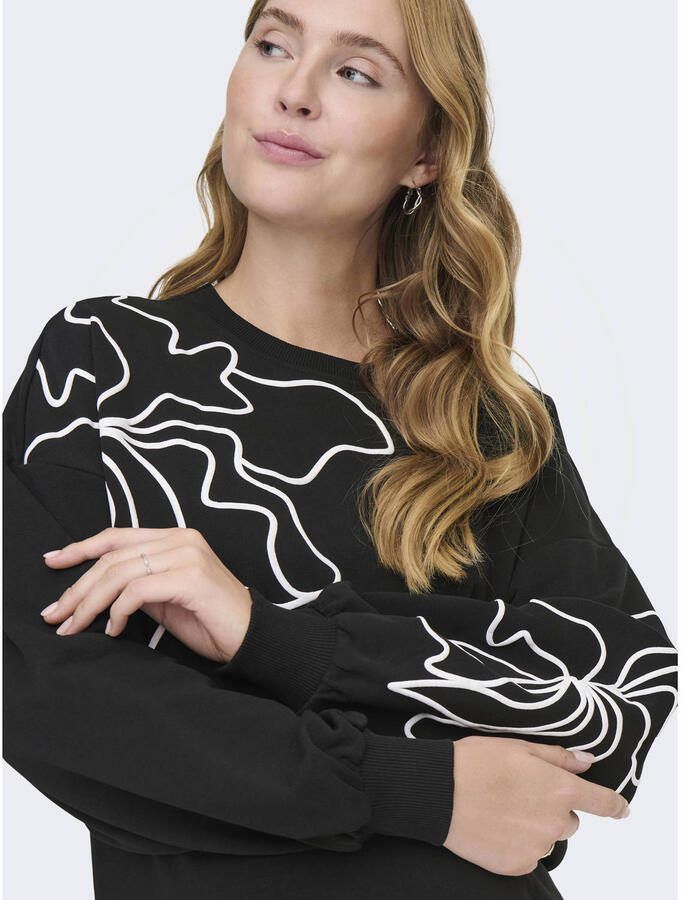 ONLY MATERNITY zwangerschaps sweater zwart - Foto 2