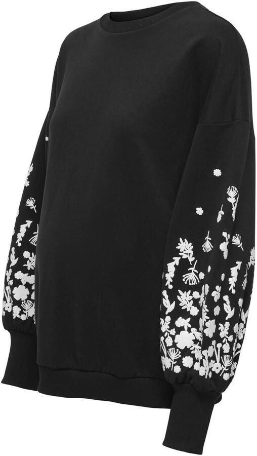 ONLY MATERNITY zwangerschaps sweater zwart