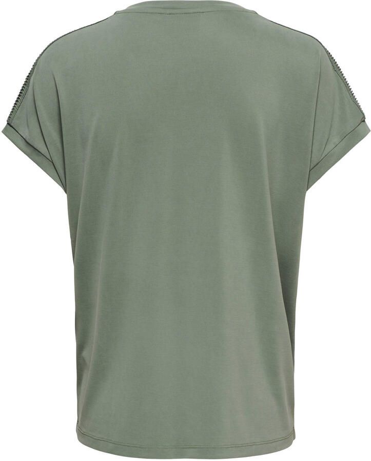 ONLY MATERNITY zwangerschaps T-shirt groen - Foto 2