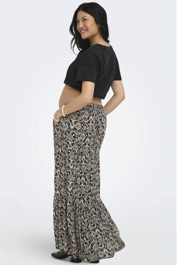 ONLY MATERNITY zwangerschaps T-shirt zwart - Foto 2