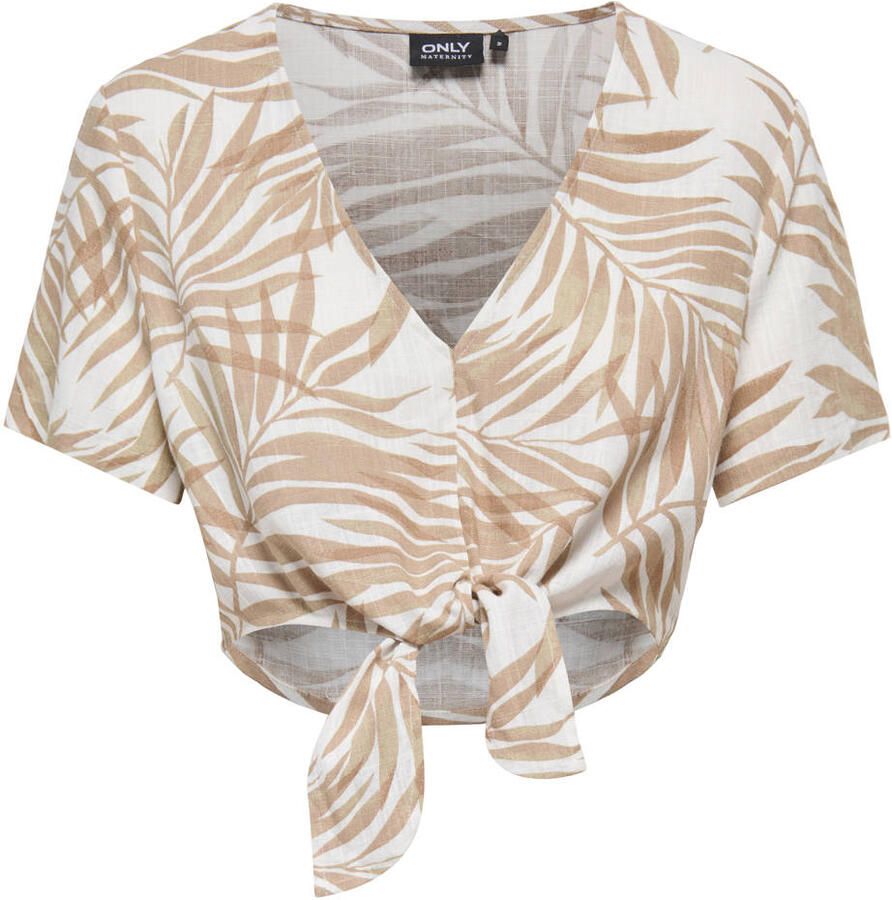 ONLY MATERNITY zwangerschaps top wit