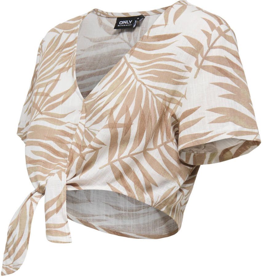 ONLY MATERNITY zwangerschaps top wit - Foto 3