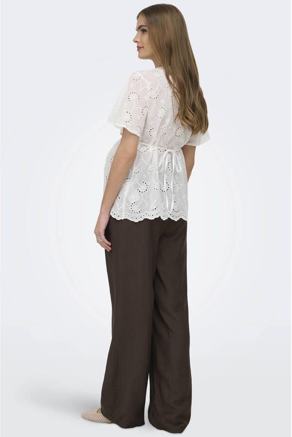 ONLY MATERNITY zwangerschaps top wit - Foto 2
