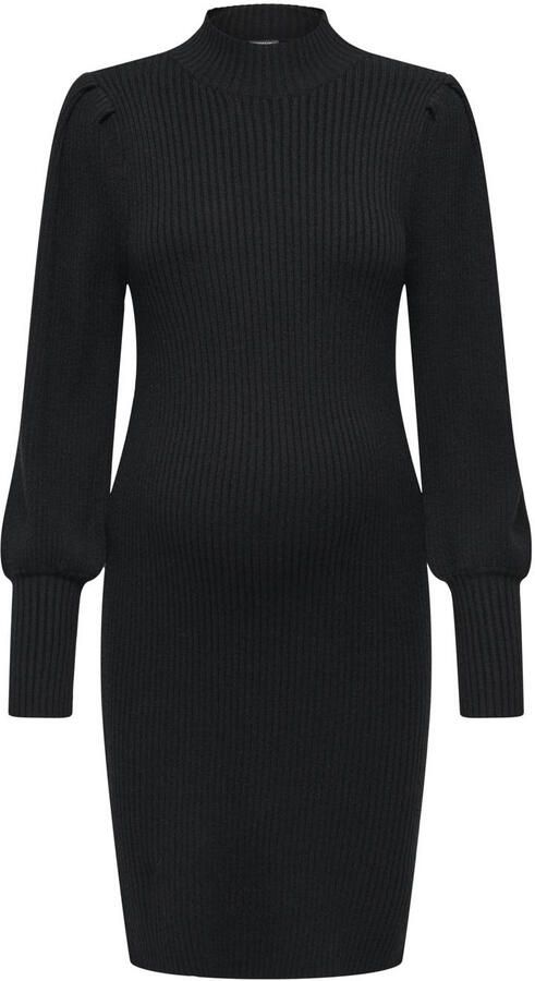 ONLY MATERNITY Gebreide jurk OLMKATIA L S DRESS KNT NOOS - Foto 3