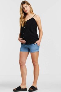 ONLY MATERNITY regular fit jeans short OLMPEMA stonewashed